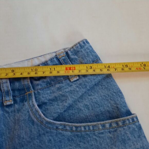 Guess Jeans Womens Blue High Rise Button Fly Georges Marciano Vintage 1990s - Picture 3 of 10